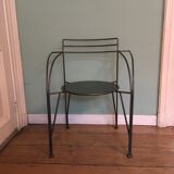 Fermob collection Silver Moon armchairs by Pascal Mourgue
