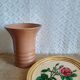 Vase en grès de Bonny France fait main vintage