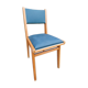 Wooden and skaî office chair