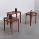 Nesting tables in teak & oak by Svend Åge Madsen, 1960s