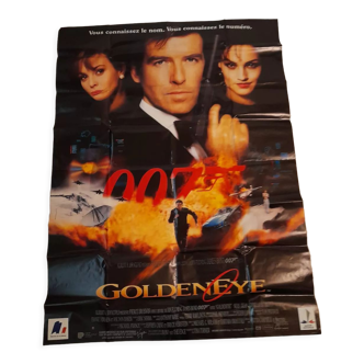Affiche de cinéma goldeneye james bond 007