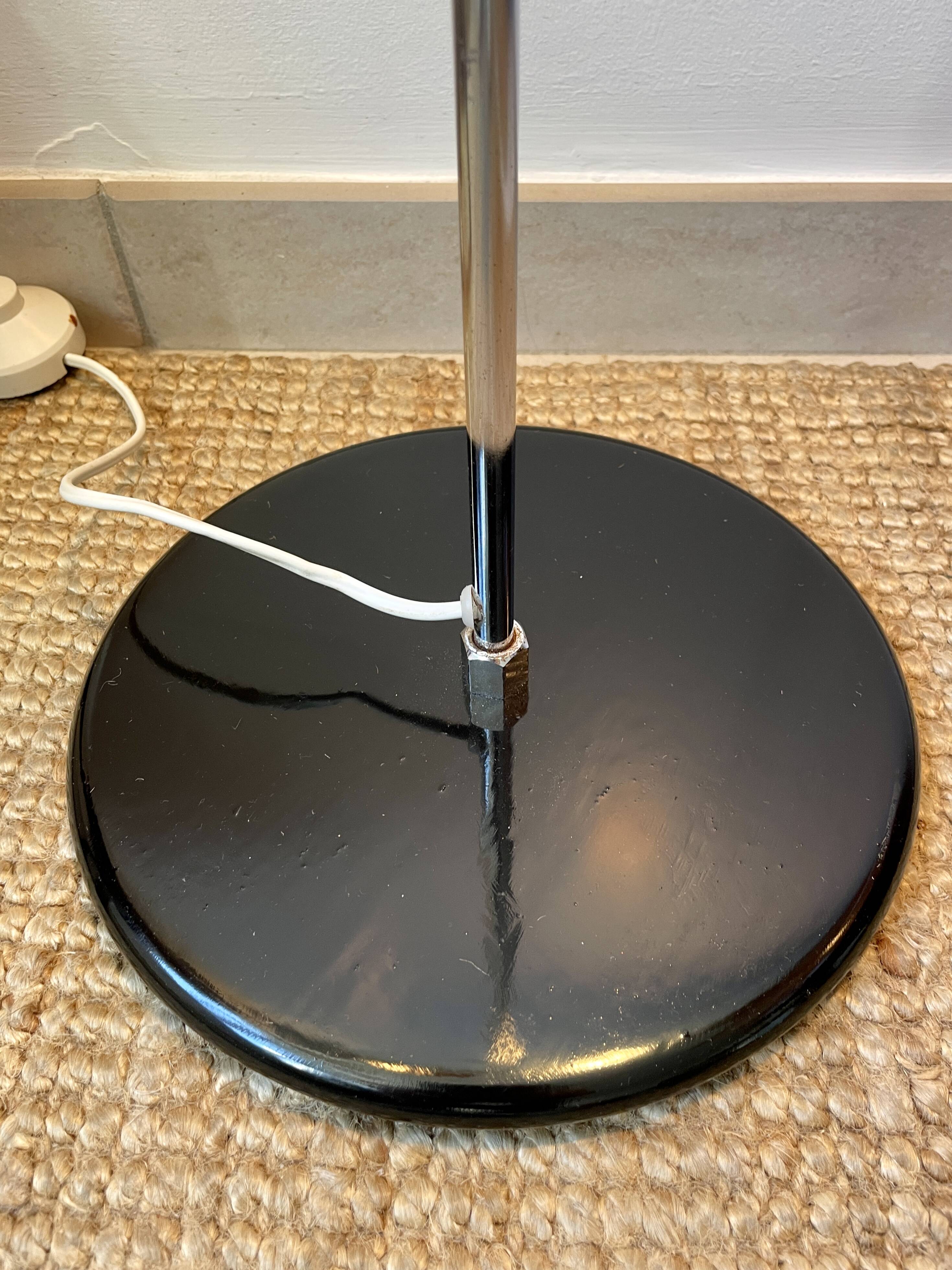 Lampadaire eyeball orange années 70