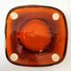 Vintage glass ashtray 1970