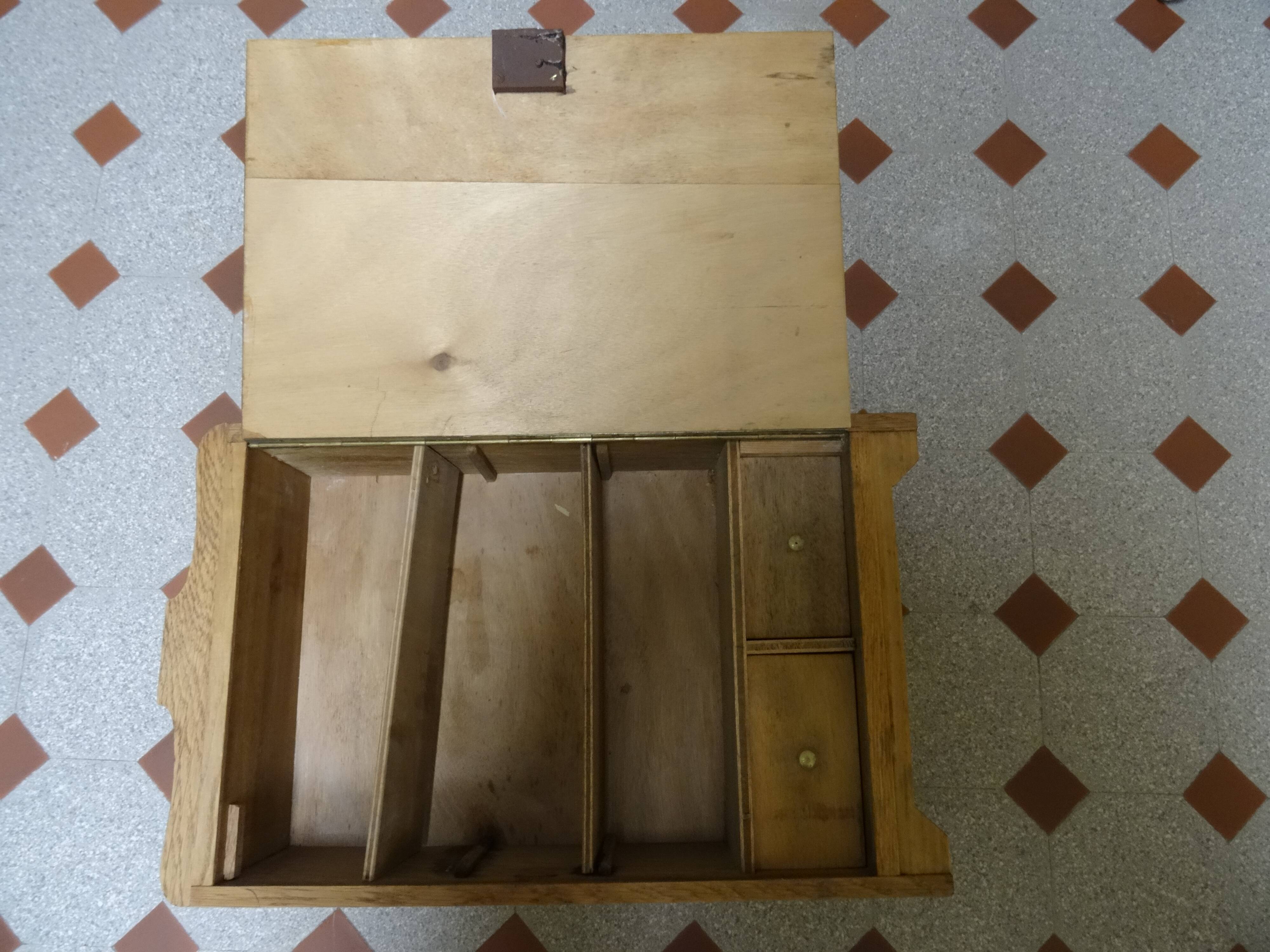 Wooden pharmacy cabinet