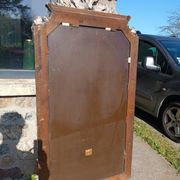 Miroir ancien à fronton 168/88 cm