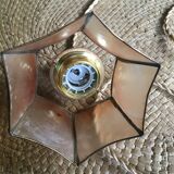 Mother-of-pearl hand lamp