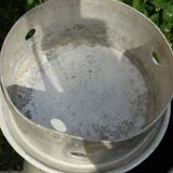 ALUMINUM milk can NESTLE marked schmid