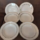 Set of 6 Willeroy and Boch soup plates