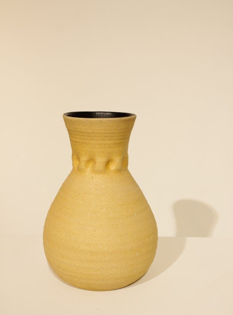 Large vase signed - Accolay pottery