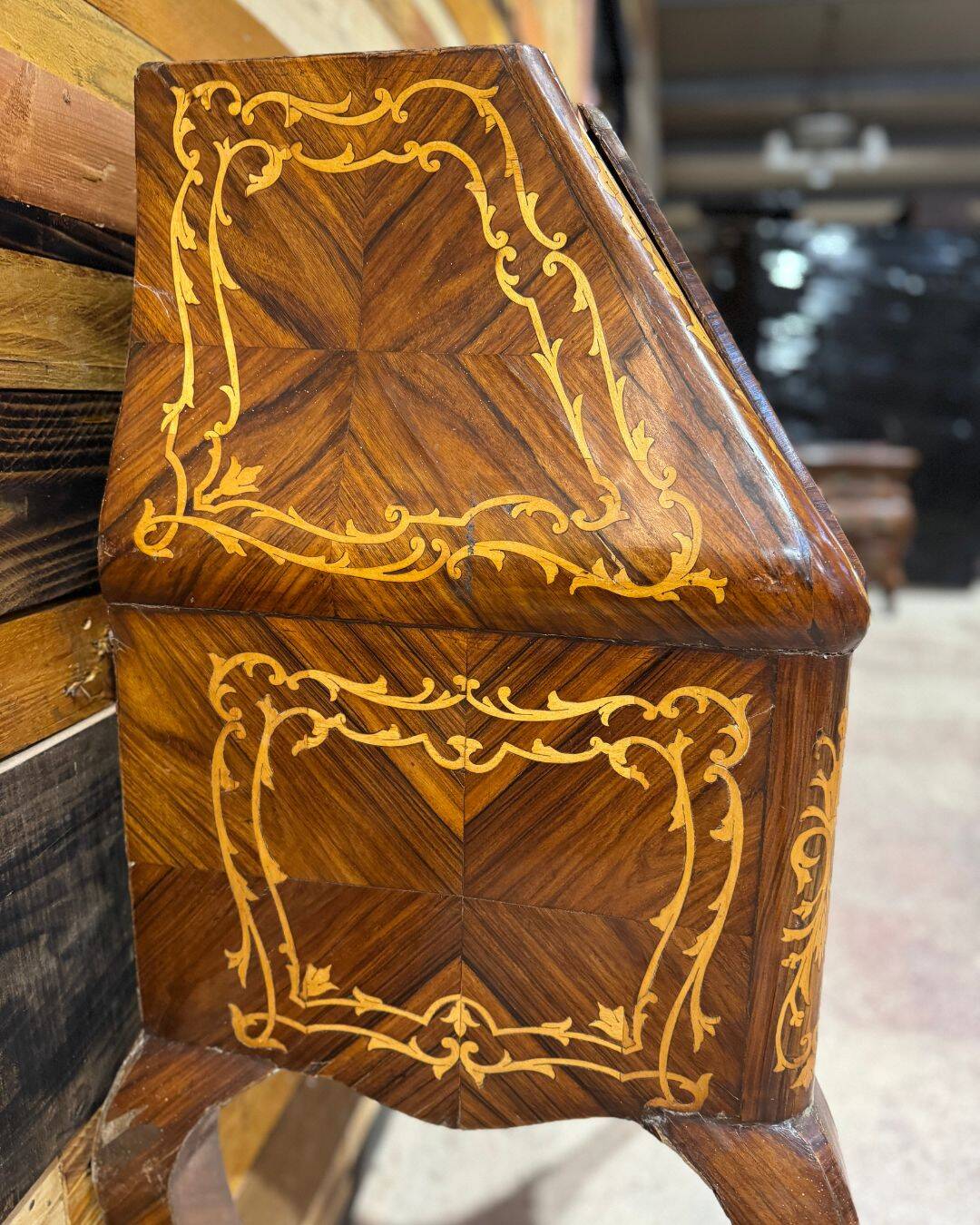 Sloped desk marked in Louis XV style