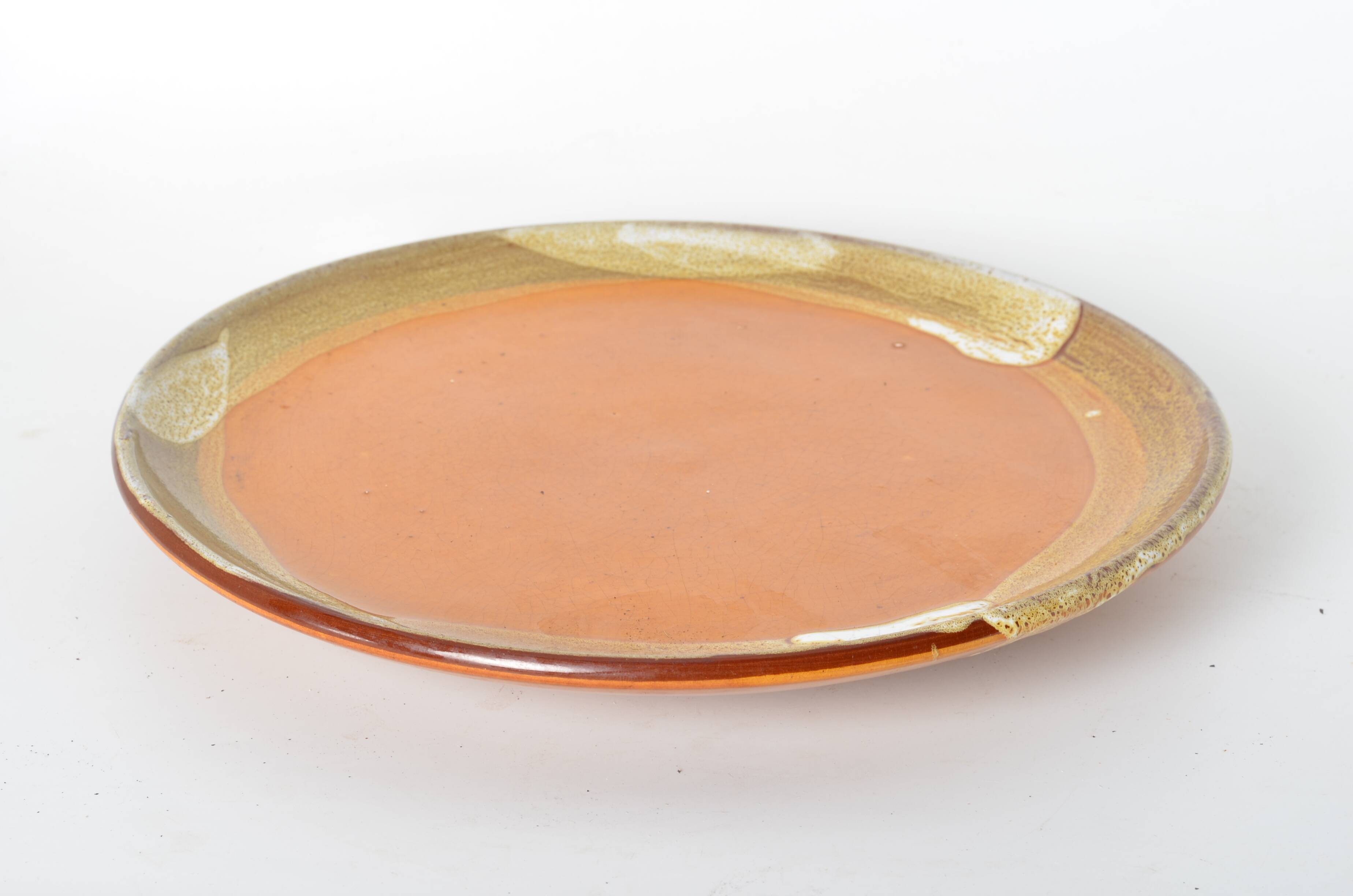 Vallauris F. Bongioanni terracotta plate