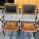 Old cinema chairs, early 20th century