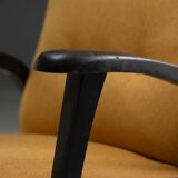 Armchair, attributed to Krásná jizba / ÚLUV, 1950s–1960s, Czechoslovakia
