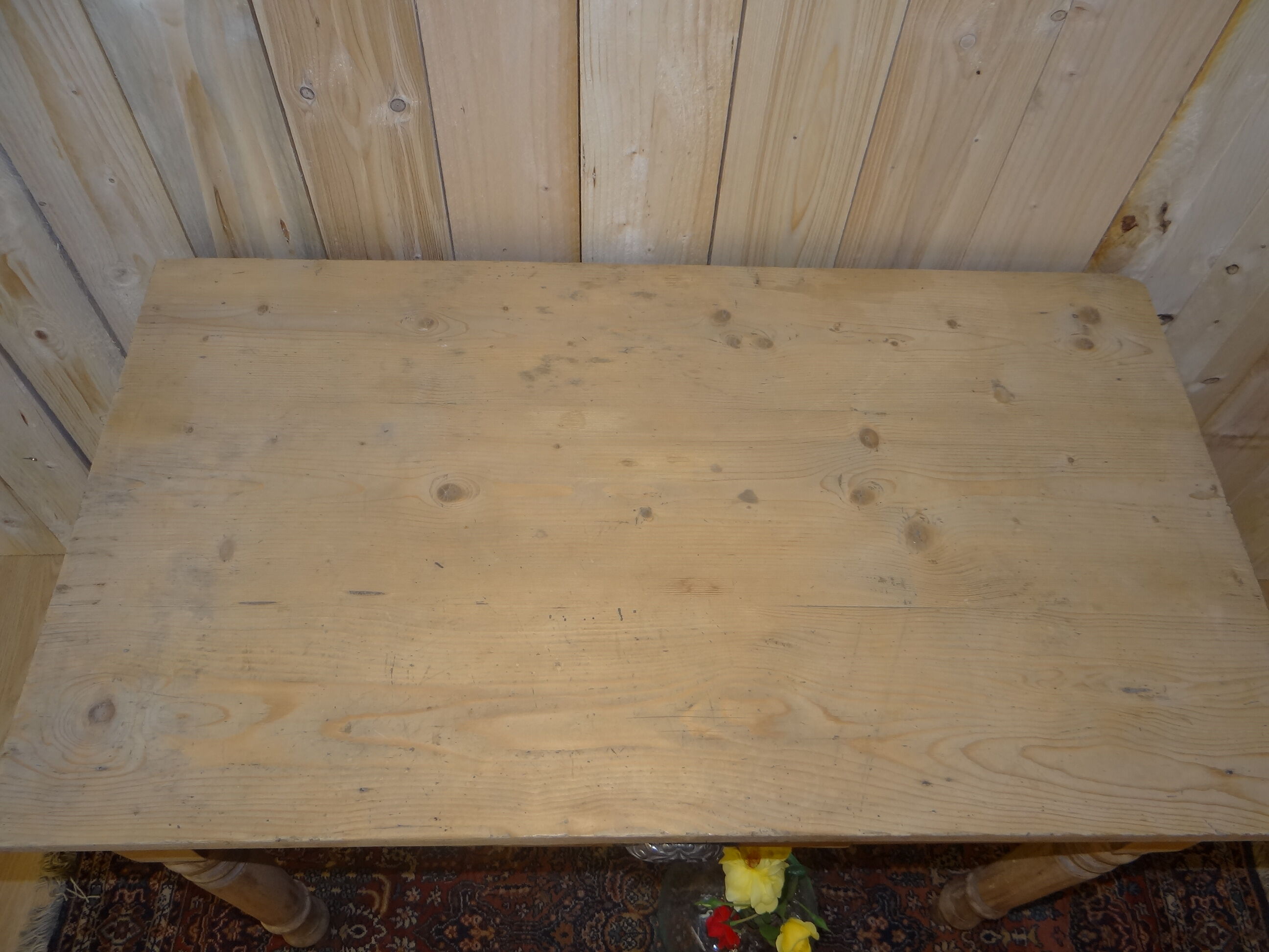 Ancient tree farm table