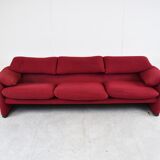 Maralunga 3 seater sofa by Vico Magistretti for Cassina