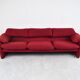 Maralunga 3 seater sofa by Vico Magistretti for Cassina
