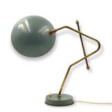 Light blue table lamp, France 1960s