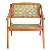 Teak armchair SNA Roset France 1952