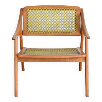 Teak armchair SNA Roset France 1952