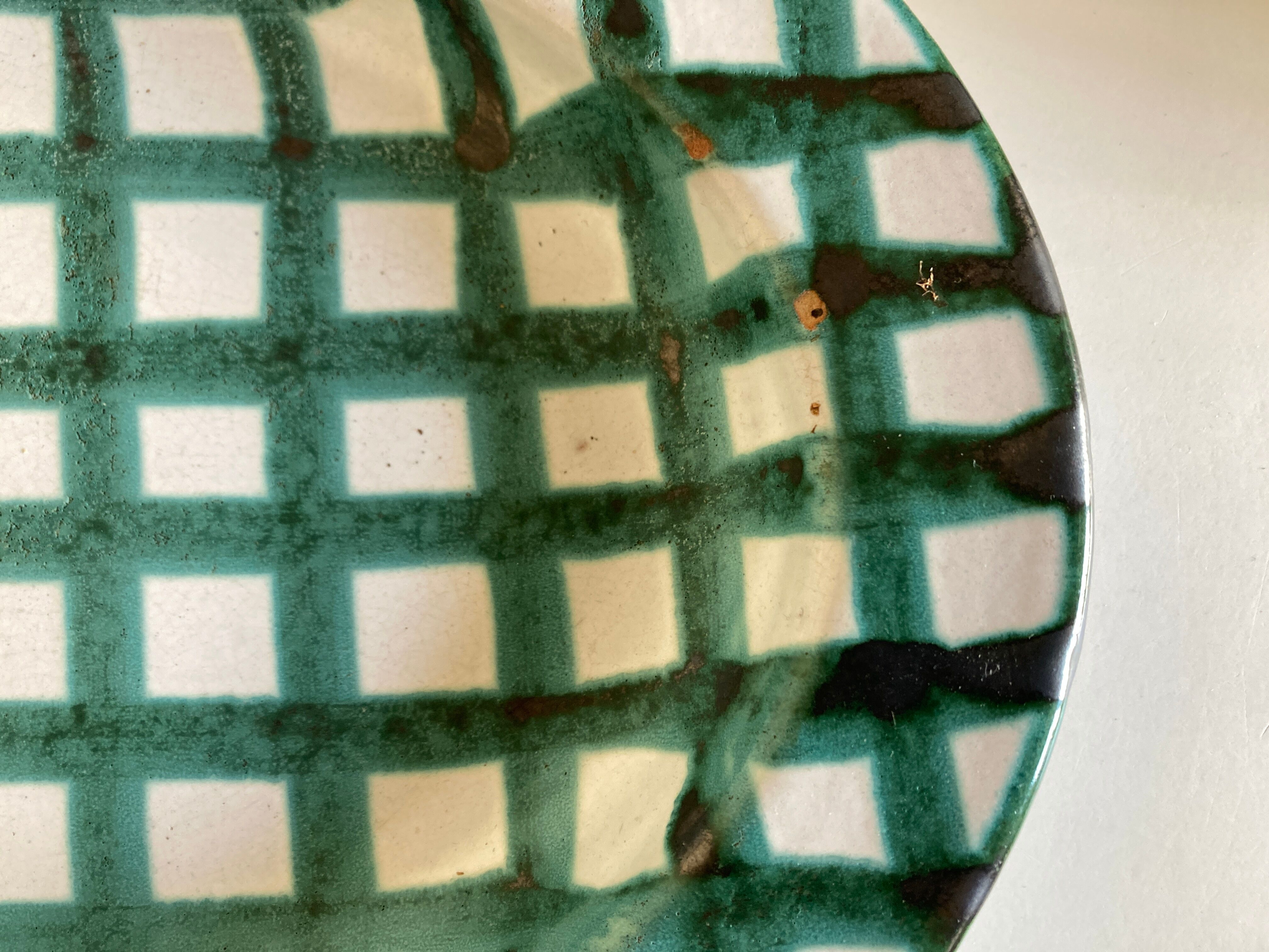 Dish by Robert Picault signed in full XXL 1960