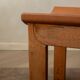 Wood Leather Dining Chairs Luigi Gorgoni Roche Bobois, 1970s, Set of 7