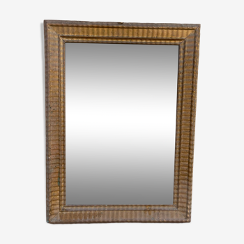 Miroir époque louis XVI fin XVIII eme hau 60 x 44 cm