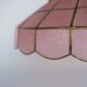 Suspension vintage en nacre rose