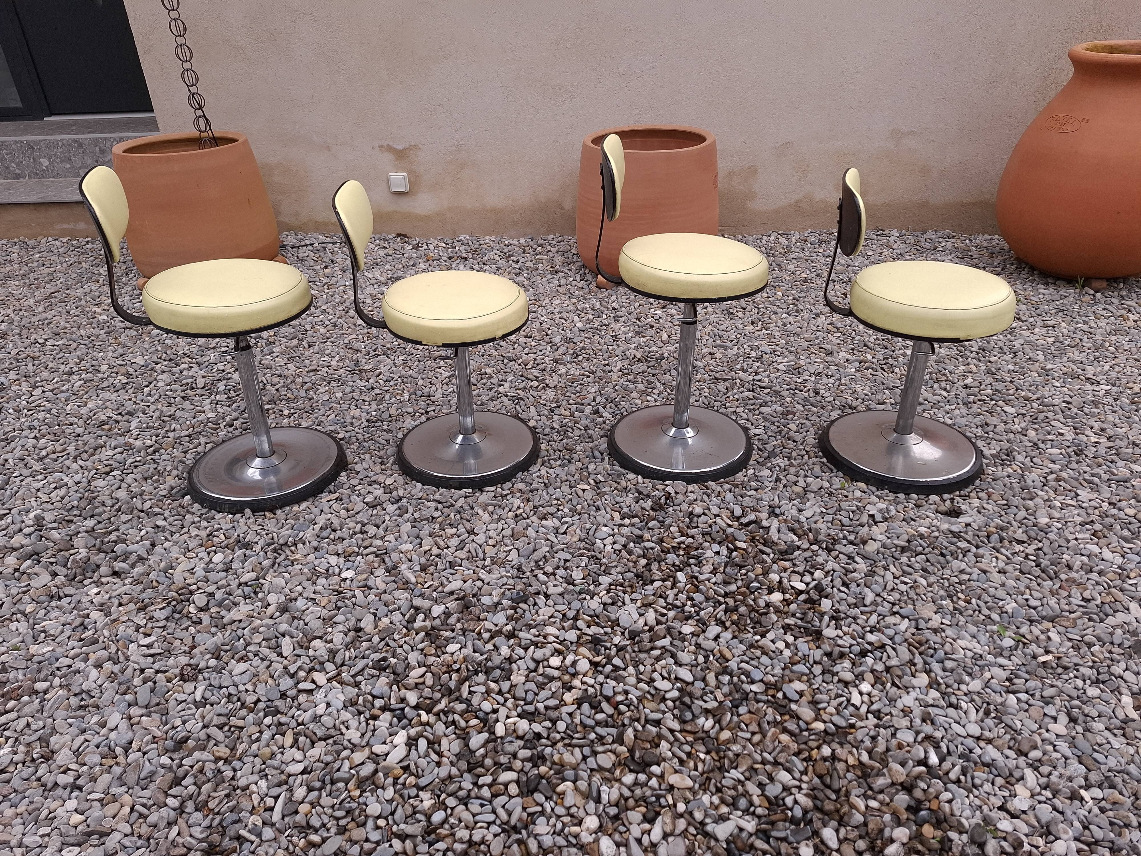 4 Tabourets vintages Mirima
