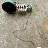 Workshop lamp on accordion arm.