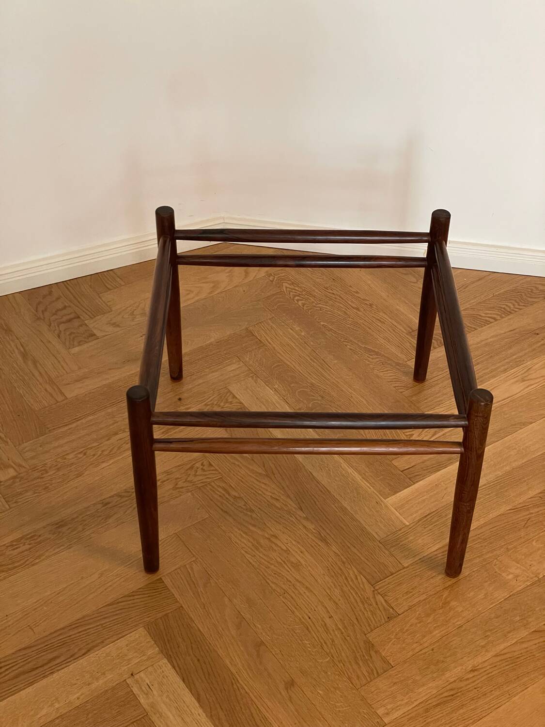 Danish Palisander Stool Ottoman MidCentury 1960s