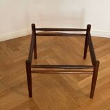 Tabouret, ottoman danois en palissandre 1960