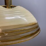 Duża okrągła lampa wisząca regulowana vintage italy 60'