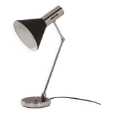 Lampe de bureau noire, Florence Italie années 1960