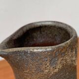 Brutalist vase from West German pottery WGP Fat Lava from the 1960s by Jopeko.