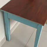 Small old wooden table