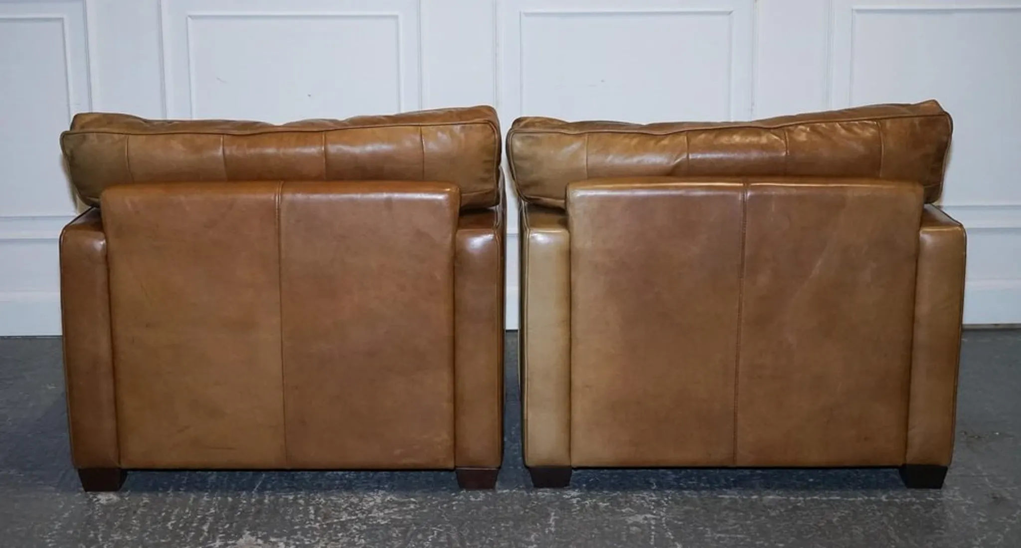Leather Armchairs Tanned by Timothy Oulton Viscount