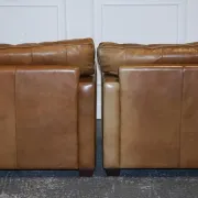 Leather Armchairs Tanned by Timothy Oulton Viscount