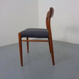 Danish Model 75 Chair in Oak by Niels Otto Møller for J.L. Møllers, 1960s