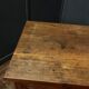 Table de ferme française antique en bois fruitier