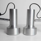 Pair of wall lamps SCE 1970 aluminium ref 2312