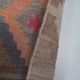 Vintage Turkish hallway rug 74x696 cm