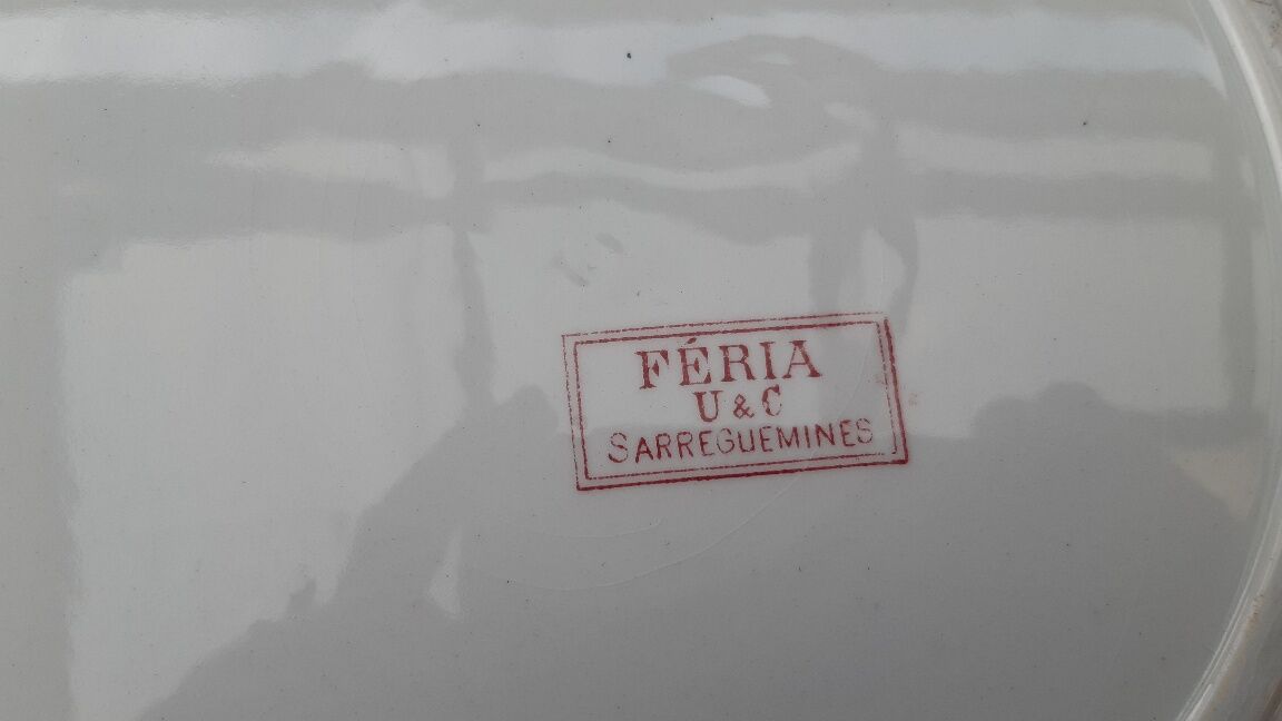 Heel plate Sarreguemines Féria
