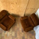 Paire de fauteuils 70s