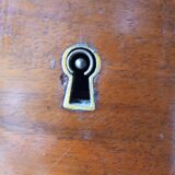 Walnut Louis Philippe writing chest of drawers