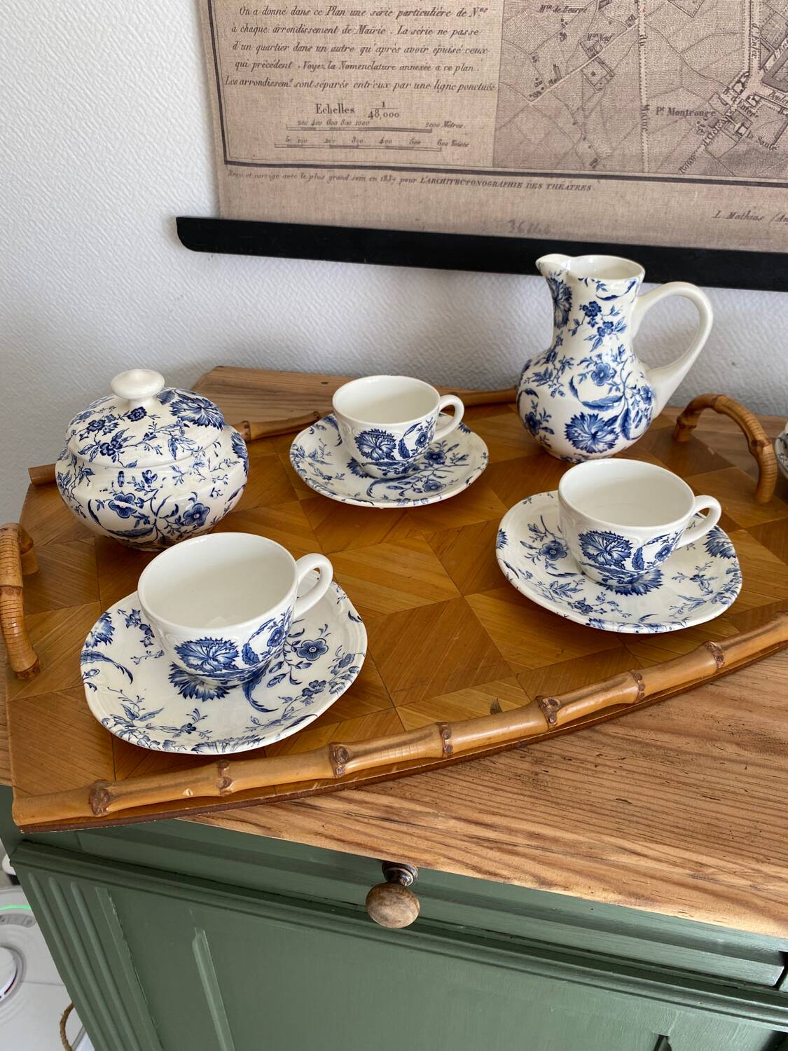 Gien tea set