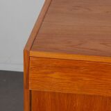 Oak sideboard produced by UP Zavody in the 1960s
