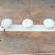 Vintage steel coat rack