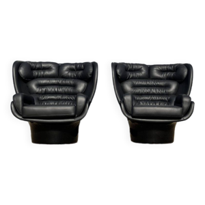 2x Chaise joe colombo