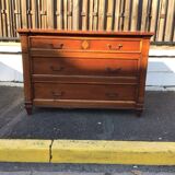 Roche Bobois chest of drawers in solid patinated wood