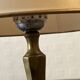 Vintage brass table lamp – 1950s